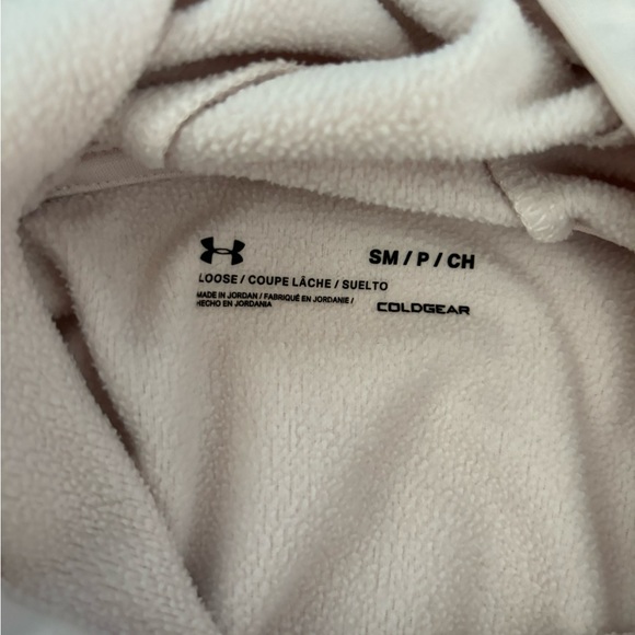 Under Armour Light Pink Hooded Sweatshirt Women's Size Small - Picture 3 of 3